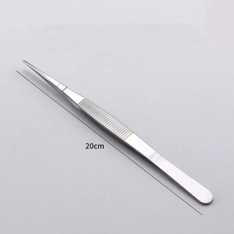 Medical Surgical Forceps 304 Stainless Steel Curved Tweezers