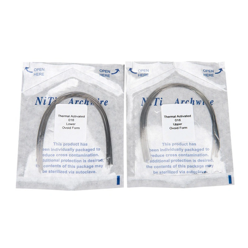 Dental Consumable Teeth Orthodontic Material Niti Arch Wires